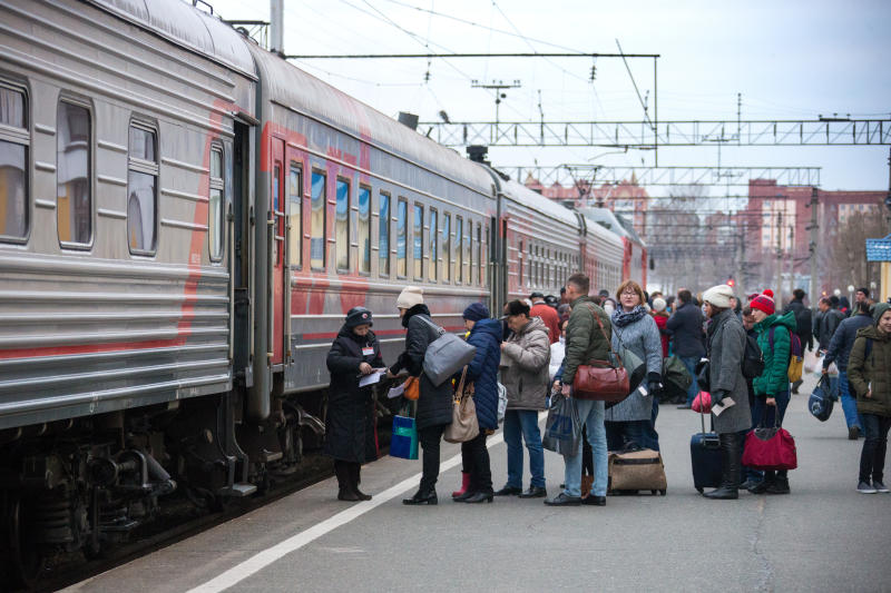 В феврале и марте пустят дополнительные поезда из Москвы в Губкин и обратно