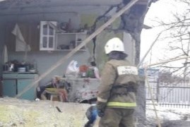 В Губкинском округе от взрыва газового баллона пострадал человек