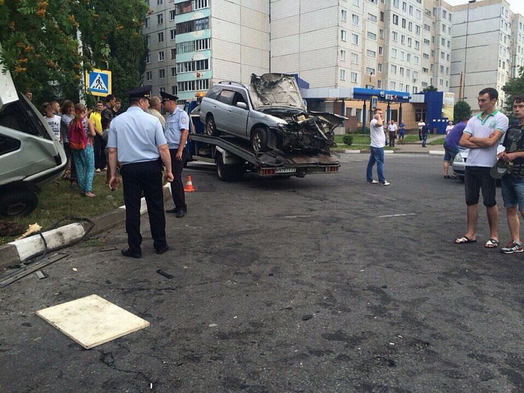 В Белгородской области за один день в ДТП пострадало шесть человек 
