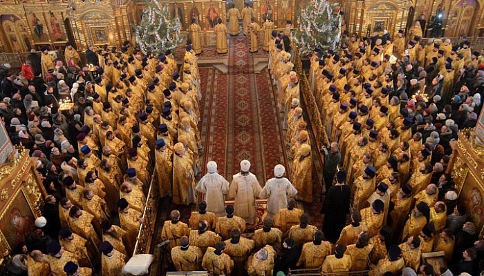 В Губкине прошло ежегодное общее богослужение Белгородской митрополии