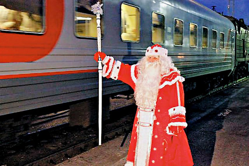В новогодние и рождественские праздники между Москвой и Губкиным будут курсировать дополнительные поезда 