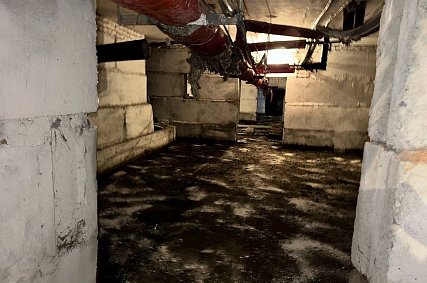 Михаил Лобазнов спустился в подвалы, на которые жаловались жители Губкина