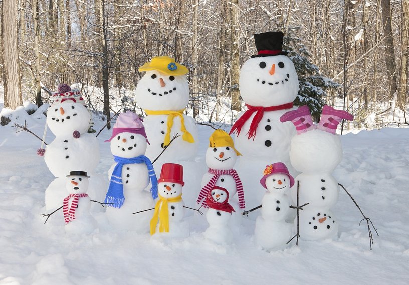 Белая лихорадка: губкинцев приглашают на массовую лепку снеговиков и снежных баб 
