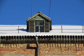Заснеженные крыши Губкина 