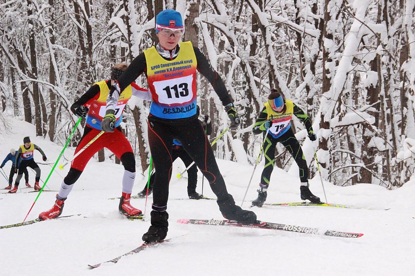 168 лыжников Черноземья вышли на старт губкинской гонки