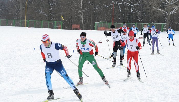 На Лебединском ГОКе прошли соревнования по лыжным гонкам