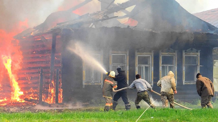 В Губкинском округе за один день произошло два пожара