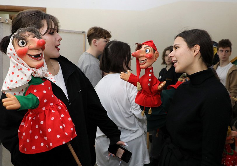 От марионеток до танцев: какие истины постигали на слёте православной молодёжи в Губкинском округе 