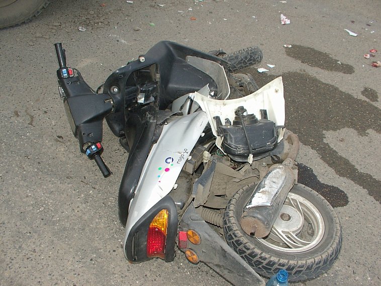 В селе Мелавое погиб 33-летний водитель скутера