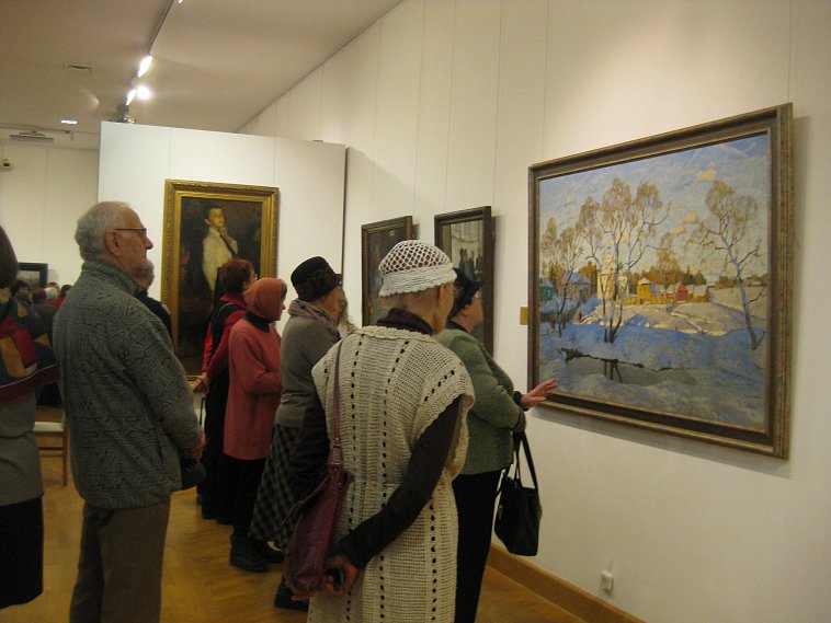 Губкинцев приглашают посмотреть картины из Третьяковской галереи