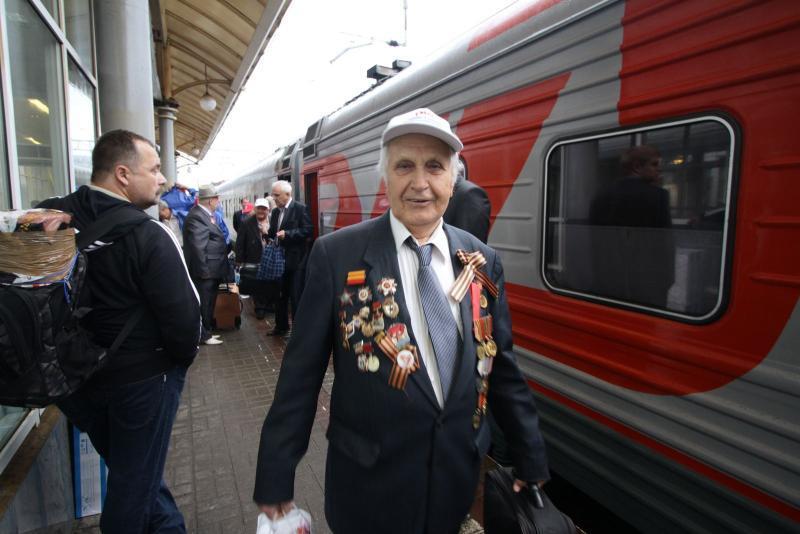 Для ветеранов Великой Отечественной поездки на поездах будут бесплатными весь май