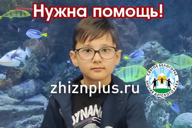 Фонд «Святое Белогорье против детского рака» собирает деньги для Максима Матвеева из Губкина