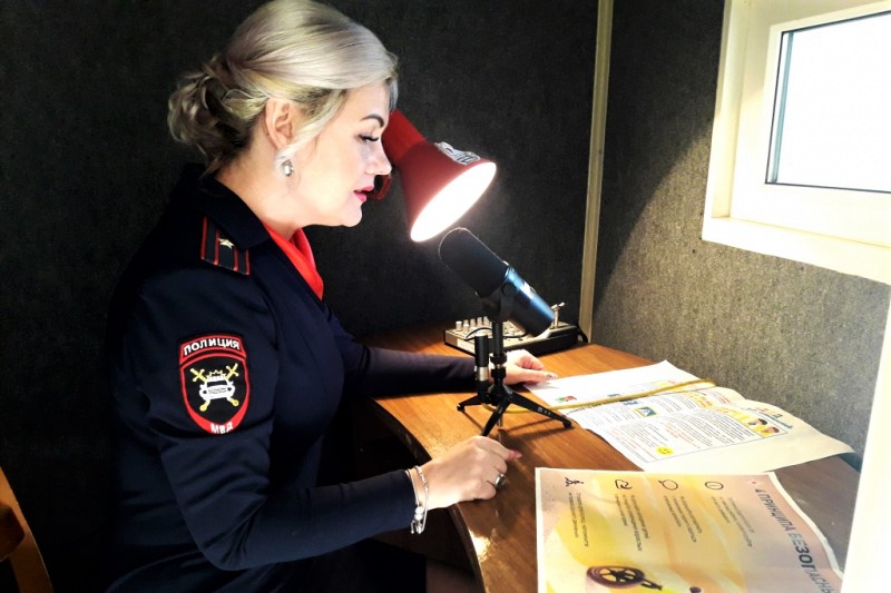 В Губкине запустили теле- и радиоэфиры по детской дорожной безопасности