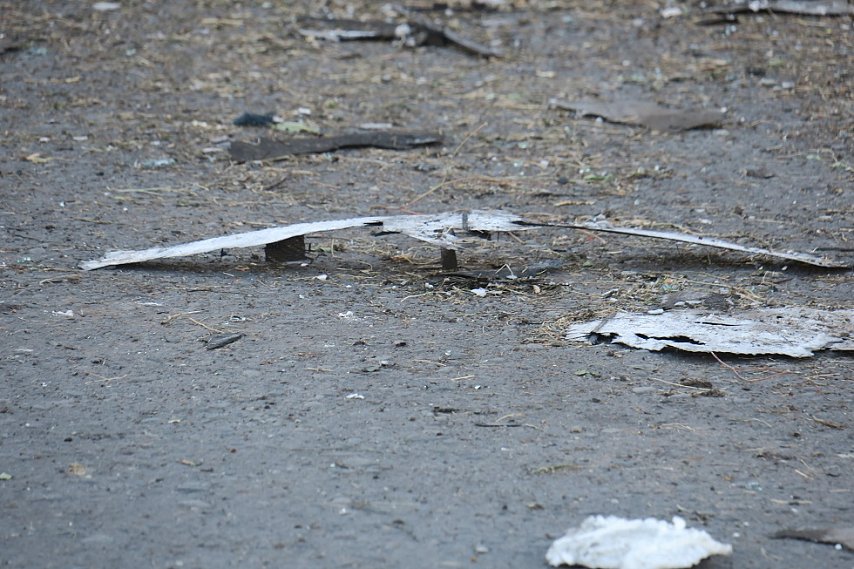 Частный дом пострадал при атаке беспилотников в Губкине 24 декабря