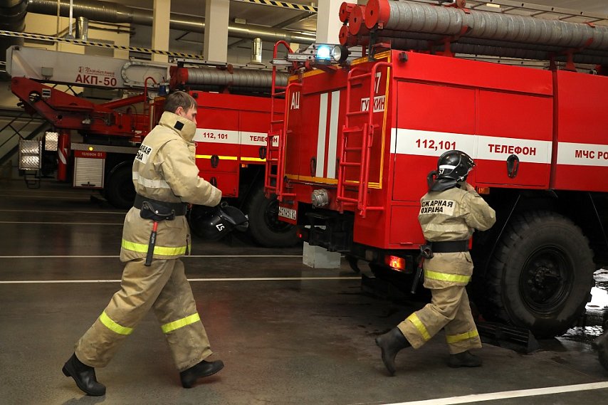 В Губкинском районе сгорел жилой дом