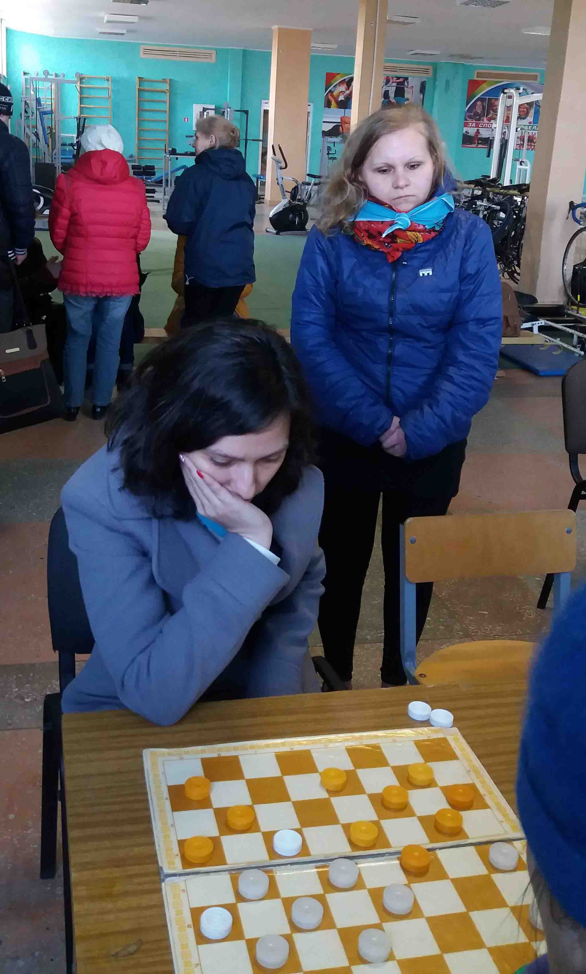 Чемпионат Губкинского округа по русским шашкам среди женщин