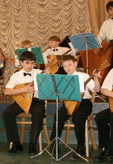 Открытие муниципального конкурса  детских оркестров  «Хрустальная капелька» 