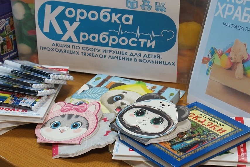 «Коробку храбрости» собирают в Губкине