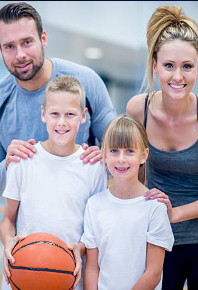 Семейные соревнования по баскетболу «Баскетбол для всей семьи!» 