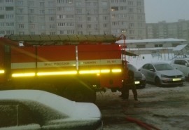 Утро 1 января в Губкине началось с пожара, есть пострадавший