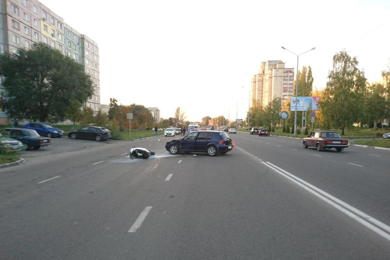 За выходные на дорогах Белгородской области погибли два мотоциклиста и пешеход