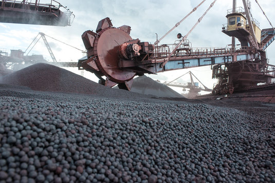На Лебединском ГОКе произведена юбилейная 350-миллионная тонна окатышей