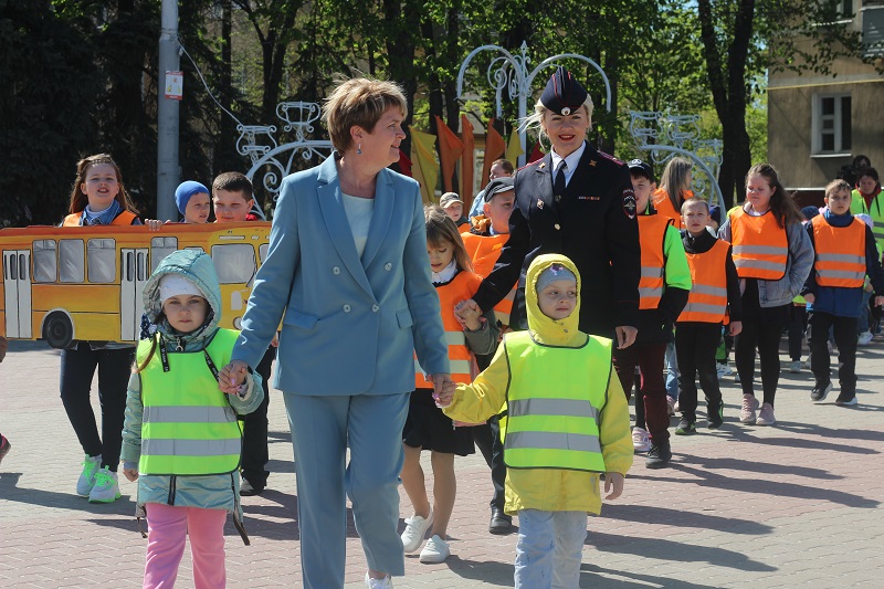 Детский омбудсмен Белгородской области проверила безопасность маршрутов в Губкине