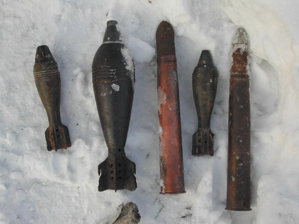 За 15 лет в Белгородской области обнаружено 34 тысячи снарядов