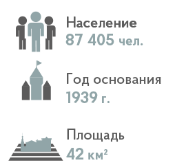 Губкин - город в цифрах (инфографика)
