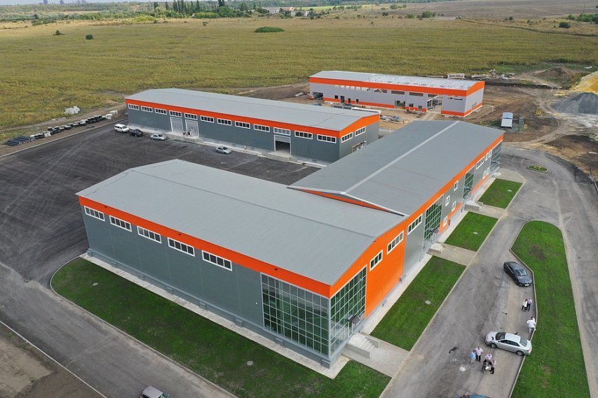 Завершено строительство производственных корпусов промышленного парка «Губкин»