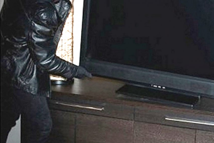 Губкинец украл у знакомой новый телевизор