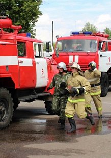 Соревнования на лучшую пожарную команду