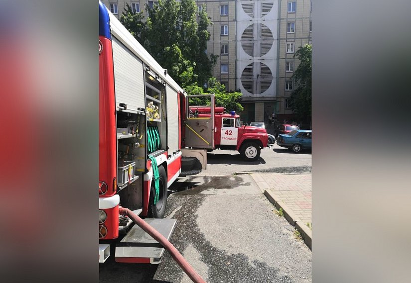 В Губкине в подвале двухэтажного дома случился пожар