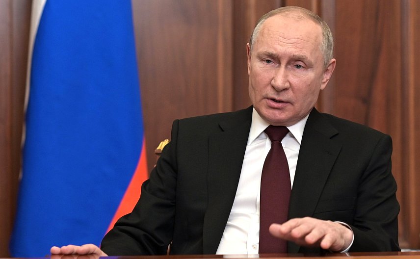 Владимир Путин принял решение о военной операции на территории Донбасса