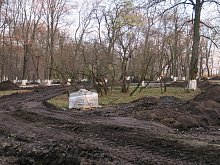 В Губкине обновляют городской парк