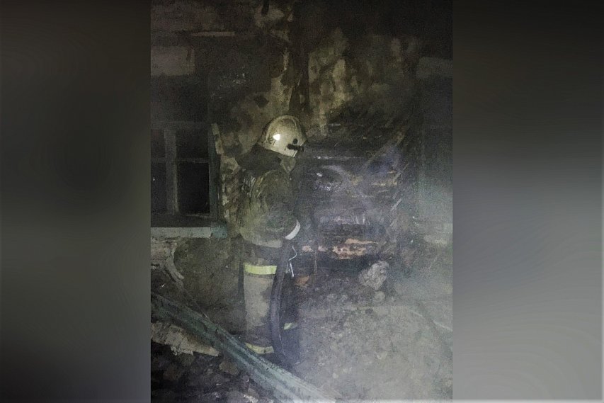 Мужчина погиб при пожаре в Губкинском округе