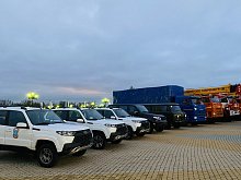 Новую технику передали спасателям Губкинского округа