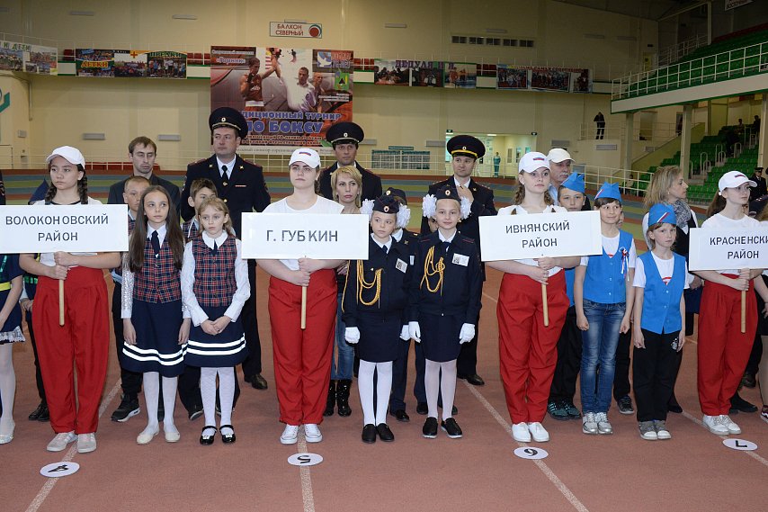 В Губкине прошёл областной конкурс-фестиваль Юных инспекторов движения «Безопасное колесо»