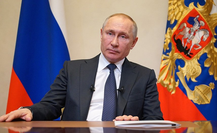 Владимир Путин объявил следующую неделю нерабочей 