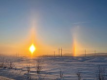 От солнечного гало до капели: что ждать от погоды губкинцам