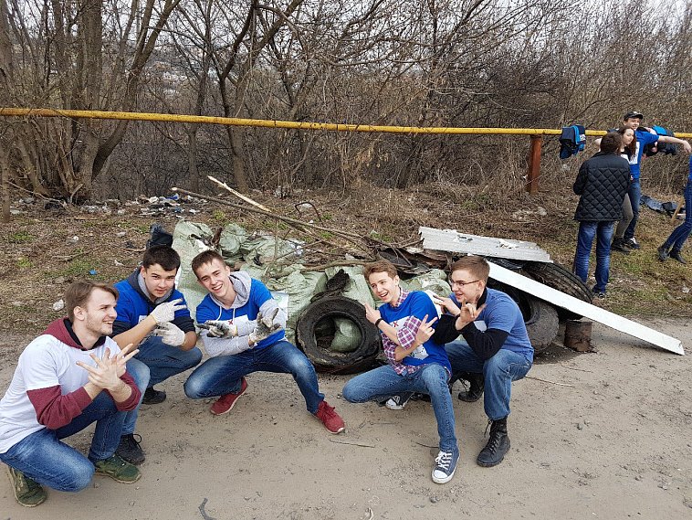 «Чистые игры»: губкинские школьники избавили город от мусора  