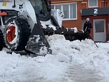 Рекордные 19 мм снега выпали в Губкине 31 марта 