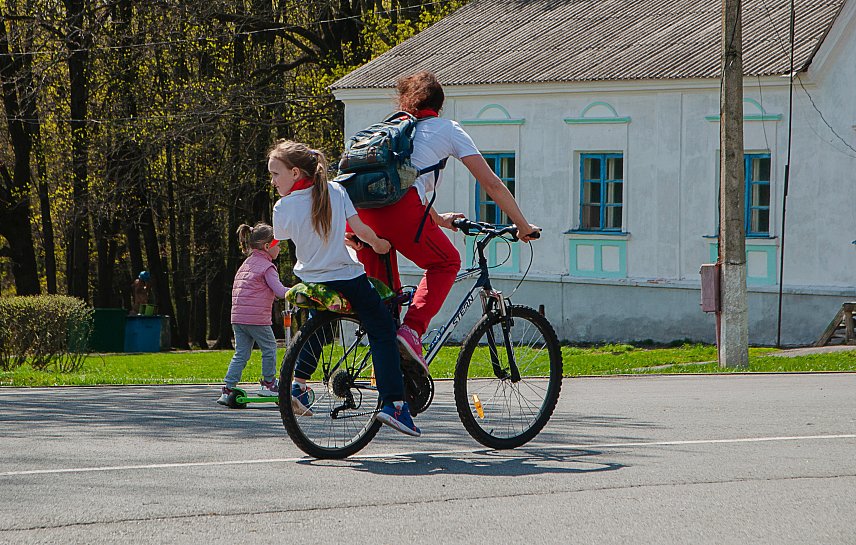 Фоторепортаж с велопробега «Маёвка» в Губкине