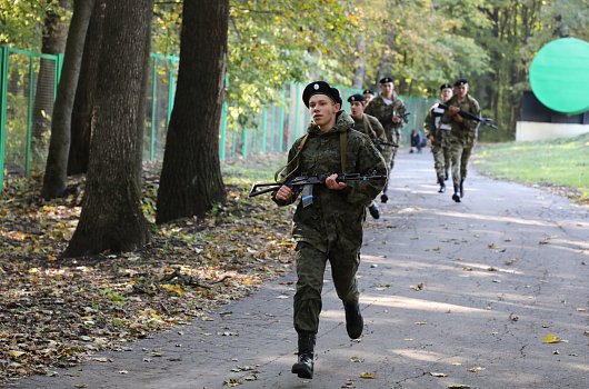 Фоторепортаж с XVIII слёта курсантов военно-патриотических клубов Белгородской области