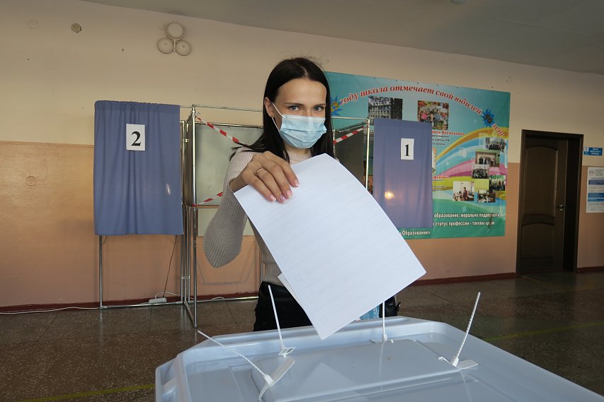 Как прошёл первый день выборов депутатов Белгородской областной Думы в Губкине