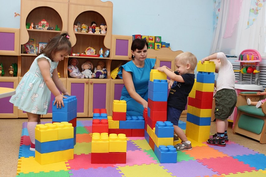 Маленькие губкинцы могут адаптироваться к детскому саду в группах кратковременного пребывания