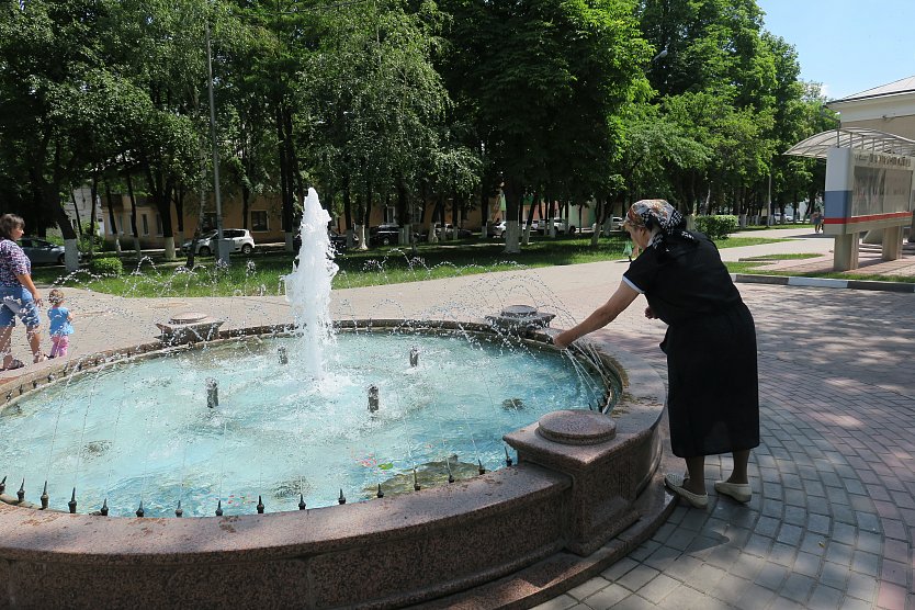 Максимальный уровень фонтана люсин. Губкин Лазарева фонтан. Губкин площадь Ленина. Парк фонтан Губкин. Старый парк Губкин.