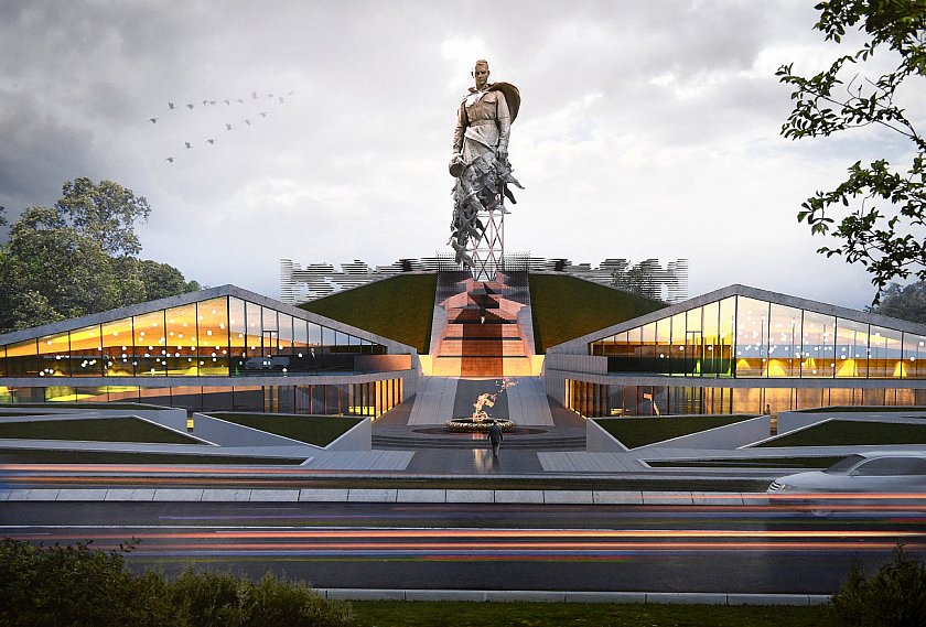 В России начали сбор денег на памятник советскому солдату, проект которого разработал губкинский скульптор Андрей Коробцов