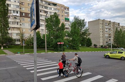 Три проекционных пешеходных перехода появятся на проблемном перекрёстке в Губкине