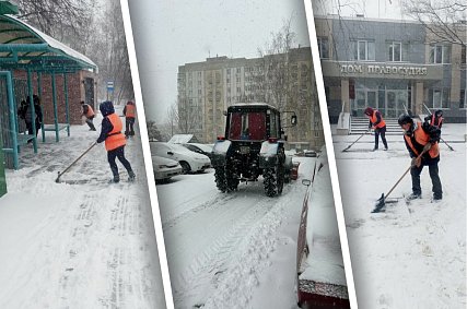 Михаил Лобазнов прокомментировал уборку снега в Губкине